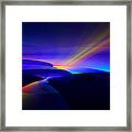 Rainbow Pathway Framed Print
