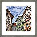 Rainbow Corner  Lucerne Framed Print