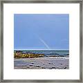 Rainbows - Denhams Beach - Australia Framed Print