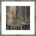 Rainy Days And Mondays Framed Print