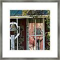 Ranch Bell And Reflection Framed Print