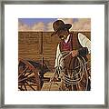 Ranch Wagon Framed Print