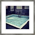 Random Pool Out The Front Of This House Framed Print