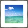 Rather #content At The Moment Framed Print
