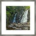 Raymondskill Waterfall Canyon Framed Print