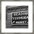 Reading Terminal Market Framed Print