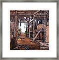 Reads Barn Hwy 124 Framed Print