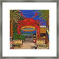 Ready For The Day At The Crab Shack Framed Print
