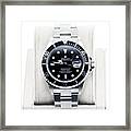 Real Men Wear #rolex #sexy #beast Framed Print