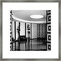 Reception Hall At The Terrace Club Framed Print
