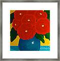 Red Bouquet Framed Print