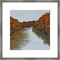 Red Cedar River Framed Print