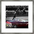 Red Convertible Ii Framed Print