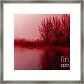 Red Dawn Framed Print