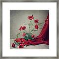 Red Framed Print