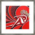 Red Evening Framed Print