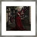 Red Faerie Queen Framed Print