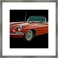 Red Jaguar Framed Print