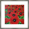 Red Poppies 1 Framed Print