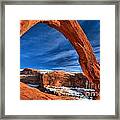 Red Rock Corona Framed Print