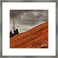 Red Rock Framed Print