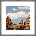Red Rock Sedona Arizona Mountain Framed Print