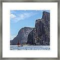 Red Sails Framed Print