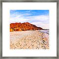 Red Sea Beach Paradise In Egypt Framed Print