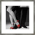 Red Shoes Framed Print