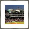 Red Sox And Fenway Park Framed Print