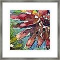 Red Sunflower Framed Print Red Sunflower Framed Print