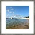 Reduit Beach And Rodney Bay - Saint Lucia Framed Print