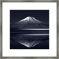 Reflection Mt. Fuji Framed Print