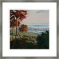 Reflections Of A Sunset Framed Print