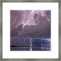 Reflections Of An Electric Memory Framed Print