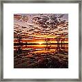 Reflective Dawn Framed Print