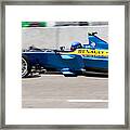 Renault Race Team Eprix Miami Framed Print