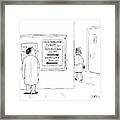 Republican And Democrat Anger Management Therapy Framed Print