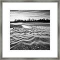 Restless River Iii Framed Print