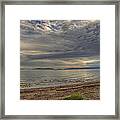 Retreating Clouds Framed Print