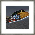 Retro Flying Object 1 Framed Print