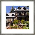 Rhine House At Beringer Winery St Helena Napa California Dsc1724 Framed Print