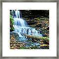 Ricketts Glen Hidden Waterfall Framed Print