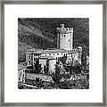 Rihemberk Castle Bw Framed Print