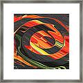 Ring Of Fire Framed Print