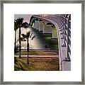 Ringling Causeway Bridge Overlook Framed Print