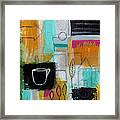 Rituals- Contemporary Abstract Painting Framed Print