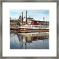 River Lady Framed Print