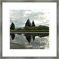 River Reflections Framed Print
