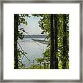 River View From Brandywine Framed Print